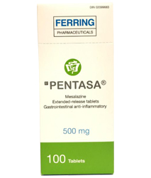 Pentasa Tab (5-ASA EC (Mesalamine))